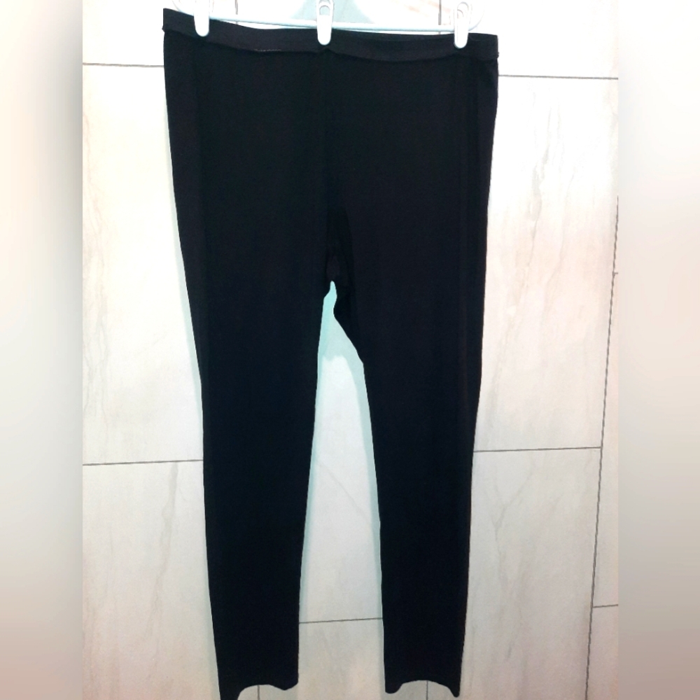 Pure Essence pull on super soft black pants size 2XL excellent used condition